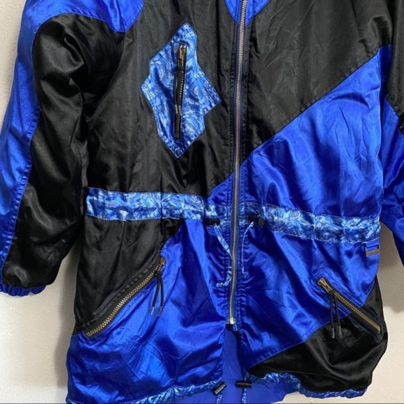 Vintage Edelweiss Floral Patchwork Ski Jacket - Picture 4 of 8